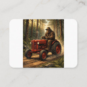 Carte De Visite Conception de tracteur Bigfoot pour l'exploitation