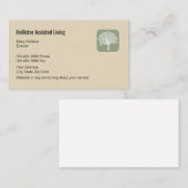 Carte De Visite Conception de vie aidée par aîné (Devant / Derrière)