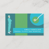 Carte De Visite Conception Dentiste tendance, Rendez-vous Dentiste (Devant)
