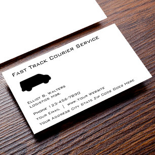 Carte De Visite Conception d'entreprise de services de messager