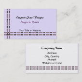 Carte De Visite Conception des liens de graphique (Devant / Derrière)