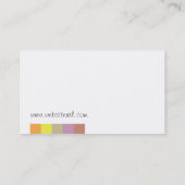 Carte De Visite Conception des ongles (Dos)