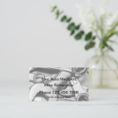 Carte De Visite Conception des outils de mécanique automatique (Debout devant)