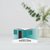 Carte De Visite Conception des pièces, Fenêtre & Porte Fitter Comp (Debout devant)