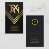 Carte De Visite Conception d'espace négatif Conducteur de taxi noi (Devant / Derrière)