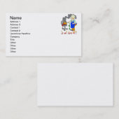 Carte De Visite Conception drôle de barbecue - est bien fait (Devant / Derrière)