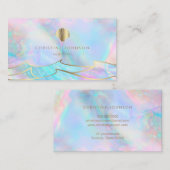 Carte De Visite conception du logo de coquillage (Devant / Derrière)