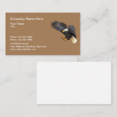 Carte De Visite Conception du logo de vol Eagle In Flight (Devant / Derrière)