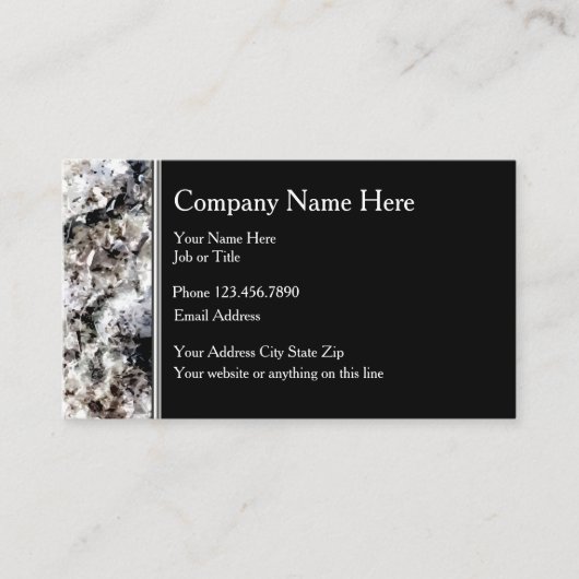 Carte De Visite Conception du thème de la construction moderne (Devant)