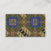 Carte De Visite Conception ecclésiastique de papier peint (Dos)