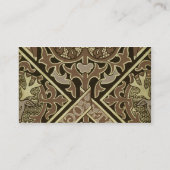 Carte De Visite Conception ecclésiastique de papier peint de (Dos)