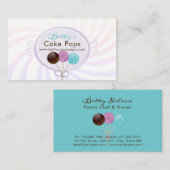 Carte De Visite Conception élégante de boulangerie de bruit de (Devant / Derrière)