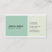 Carte De Visite Conception élégante moderne créative (Devant)