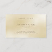 Carte De Visite Conception élégante moderne, mode professionnelle, (Dos)