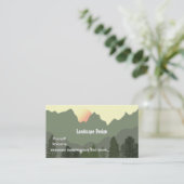 Carte De Visite Conception et entretien du paysage (Debout devant)