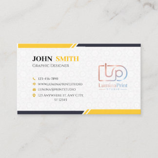 Carte De Visite Conception graphique de logo personnalisé pour ent