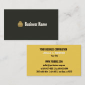 Carte De Visite Conception graphique de ruche mignonne simple (Devant / Derrière)