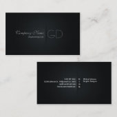 Carte De Visite Conception graphique élégante et simple (Devant / Derrière)