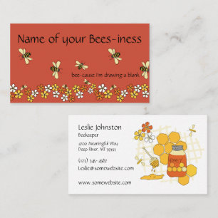 Carte De Visite Conception ludique et lumineuse de Busy Bee