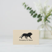 Carte De Visite Conception masculine de lion (Debout devant)