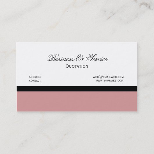 Carte De Visite Conception mauve de technologie de code du rose (Dos)