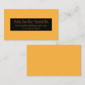 Carte De Visite Conception Moderne (Devant / Derrière)