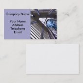 Carte De Visite Conception moderne de bâtiment (Devant / Derrière)