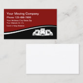 Carte De Visite Conception moderne de camions mobiles (Devant / Derrière)