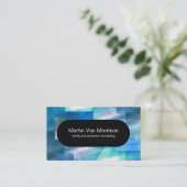 Carte De Visite Conception moderne de conseiller de santé mentale (Debout devant)