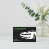 Carte De Visite Conception moderne de services des véhicules à (Debout devant)