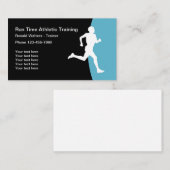 Carte De Visite Conception moderne d'entraîneur sportif (Devant / Derrière)