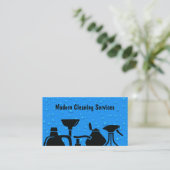 Carte De Visite Conception moderne d'Unque de services de (Debout devant)