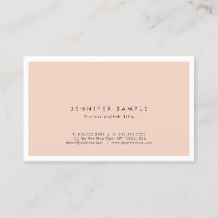 Carte De Visite Conception moderne et élégante des couleurs prof