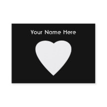 Conception noire et blanche de coeur d'amour