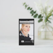 Carte De Visite Conception personnalisable professionnelle (Debout devant)