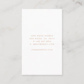 Carte De Visite Conception personnalisée pour Adele Oceania Size C (Dos)