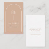 Carte De Visite Conception personnalisée pour Adele Oceania Size C (Devant / Derrière)