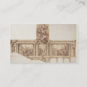 Carte De Visite Conception pour les murs de plafond et l'escalier (Dos)