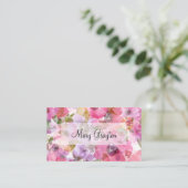 Carte De Visite Conception professionnelle de dames (Debout devant)