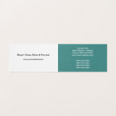 Carte De Visite Conception professionnelle de palmiers (Intérieur déplié)