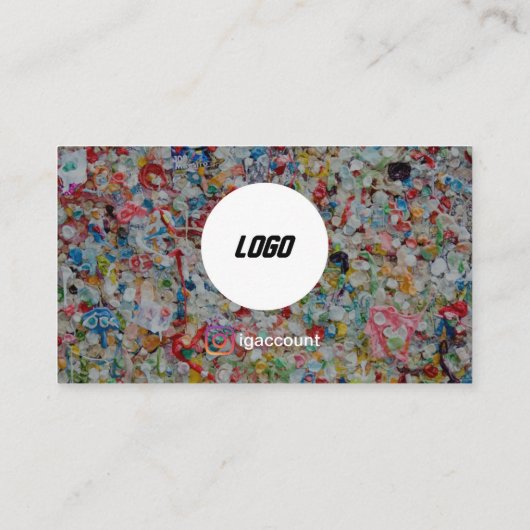 Carte De Visite Conception professionnelle du service d'enlèvement (Dos)