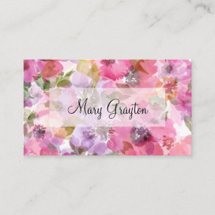 Carte De Visite Conception professionnelle pour dames