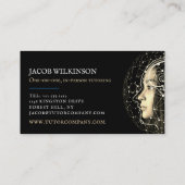 Carte De Visite Conception scientifique, Tuteur scientifique, Ense (Dos)