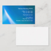 Carte De Visite Conception simple de psychiatre (Devant / Derrière)