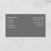 Carte De Visite Conception unique de thème des véhicules à moteur (Dos)