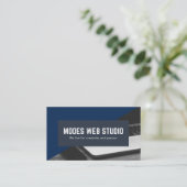 Carte De Visite Conception Web (Debout devant)