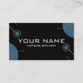 Carte De Visite Conception Web de la technologie de développement  (Devant)