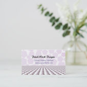 Carte De Visite Conceptions de textile (Debout devant)