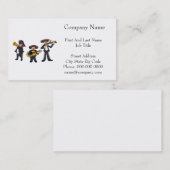 Carte De Visite Concert mexicain Mariachi Band Fiesta Music (Devant / Derrière)