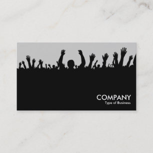 Carte De Visite Concert - Noir et Lt Grey